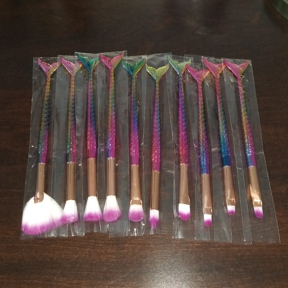 Mermaid Makeup Brushes